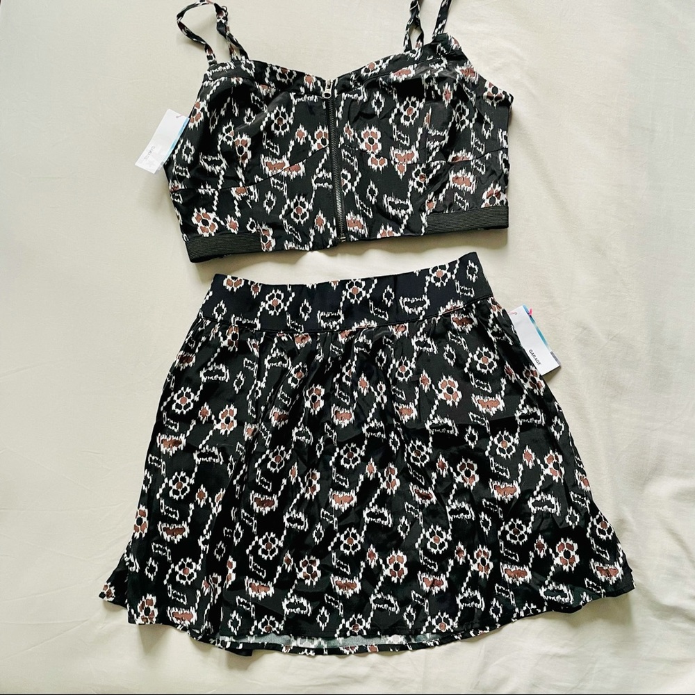 matching set (top + skirt)